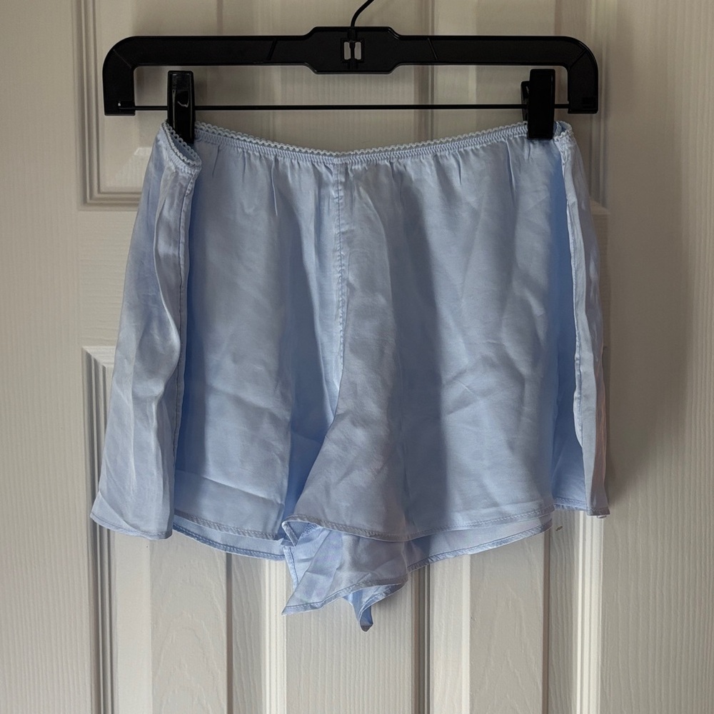 Aerie Off-Duty Satin Flirty Boxers - M